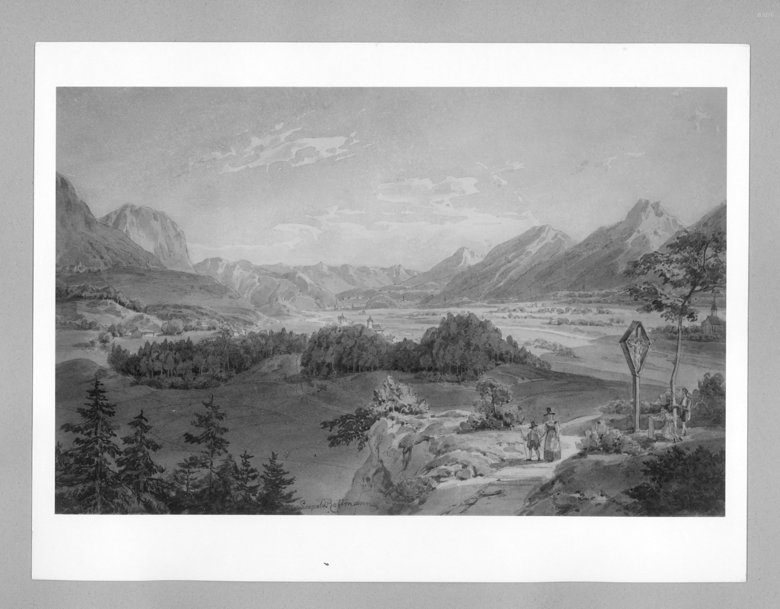 Leopold Rottmann, Blick ins Inntal
