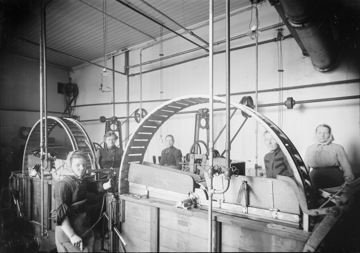 Henri Osti's Fotografiateliér, The Machine Hall, Upsala Bayerska Bryggeri AB, Uppsala before 1914