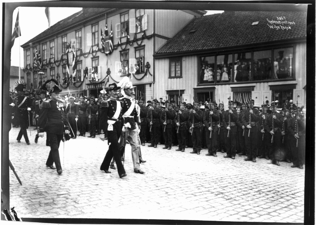 Anders Beer Wilse, Kong Haakons Kroningsferd 1906