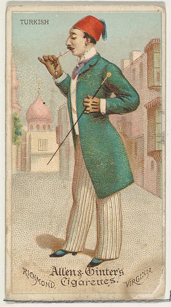 Allen & Ginter, Turkish, from World's Dudes series (N31) for Allen & Ginter Cigarettes