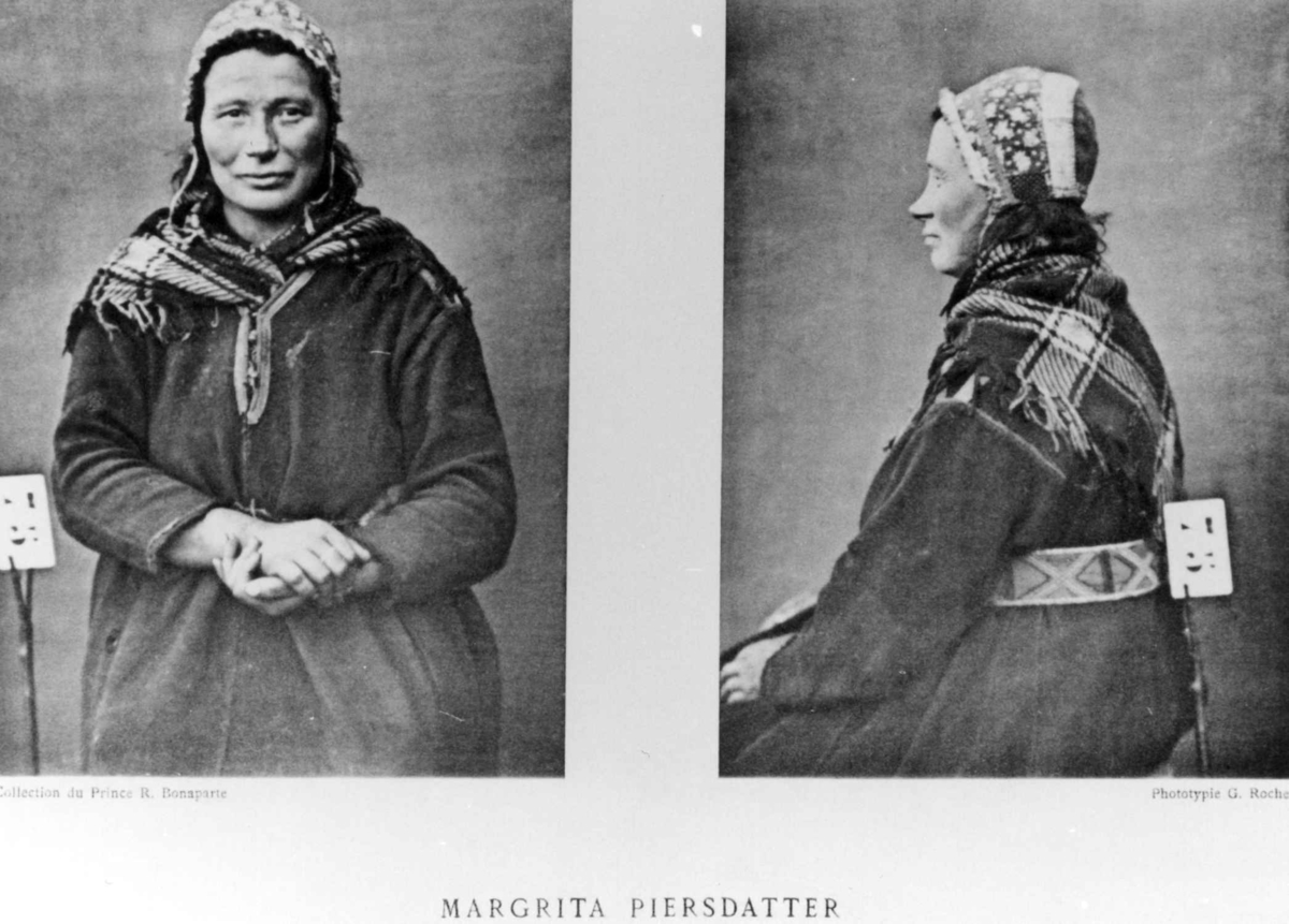G. Roche, Roland Bonaparte sin samling. Margarita Piersdatter. Inngår i Bonapartes sameportretter som nr. 75. Bonaparte