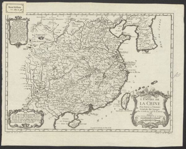 Bellin, Jacques Nicolas, (1703-1772) (cartographer), l'Empire de La Chine: Pour Servir a l'Histoire Générale des Voyages