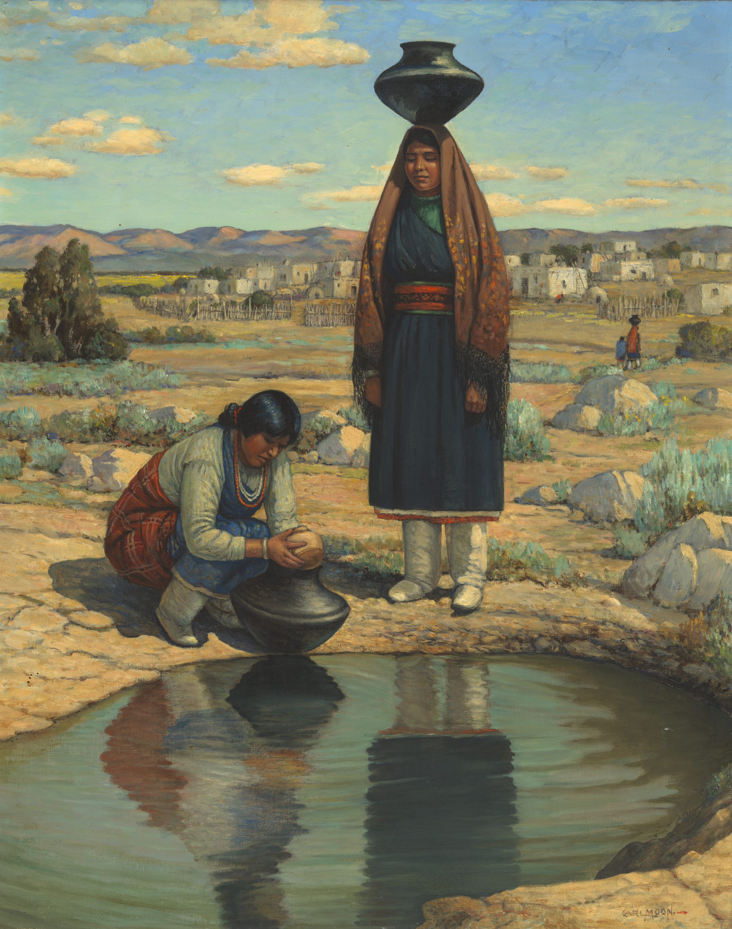 Carl Moon, Santa Clara Women