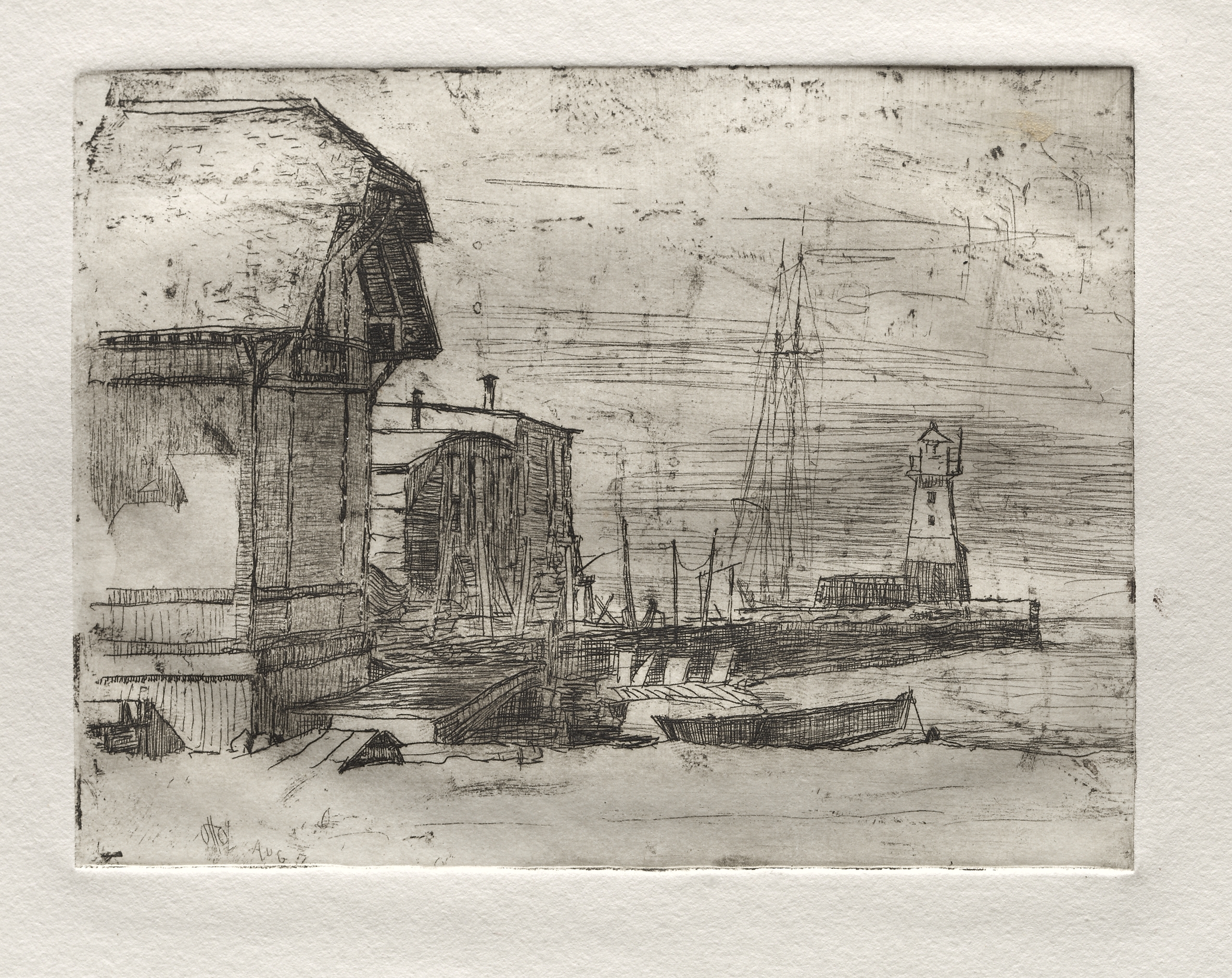 Otto H. Bacher, West Pier