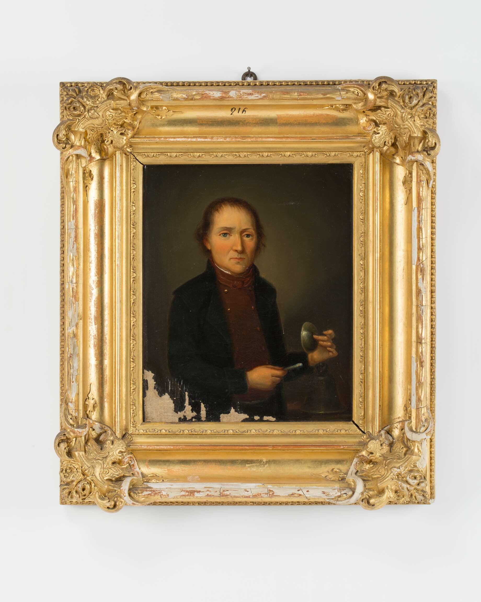 Johann Baptist Laule, Gemälde "Johann Dorer", wohl Johann Baptist Laule, Furtwangen, um 1860