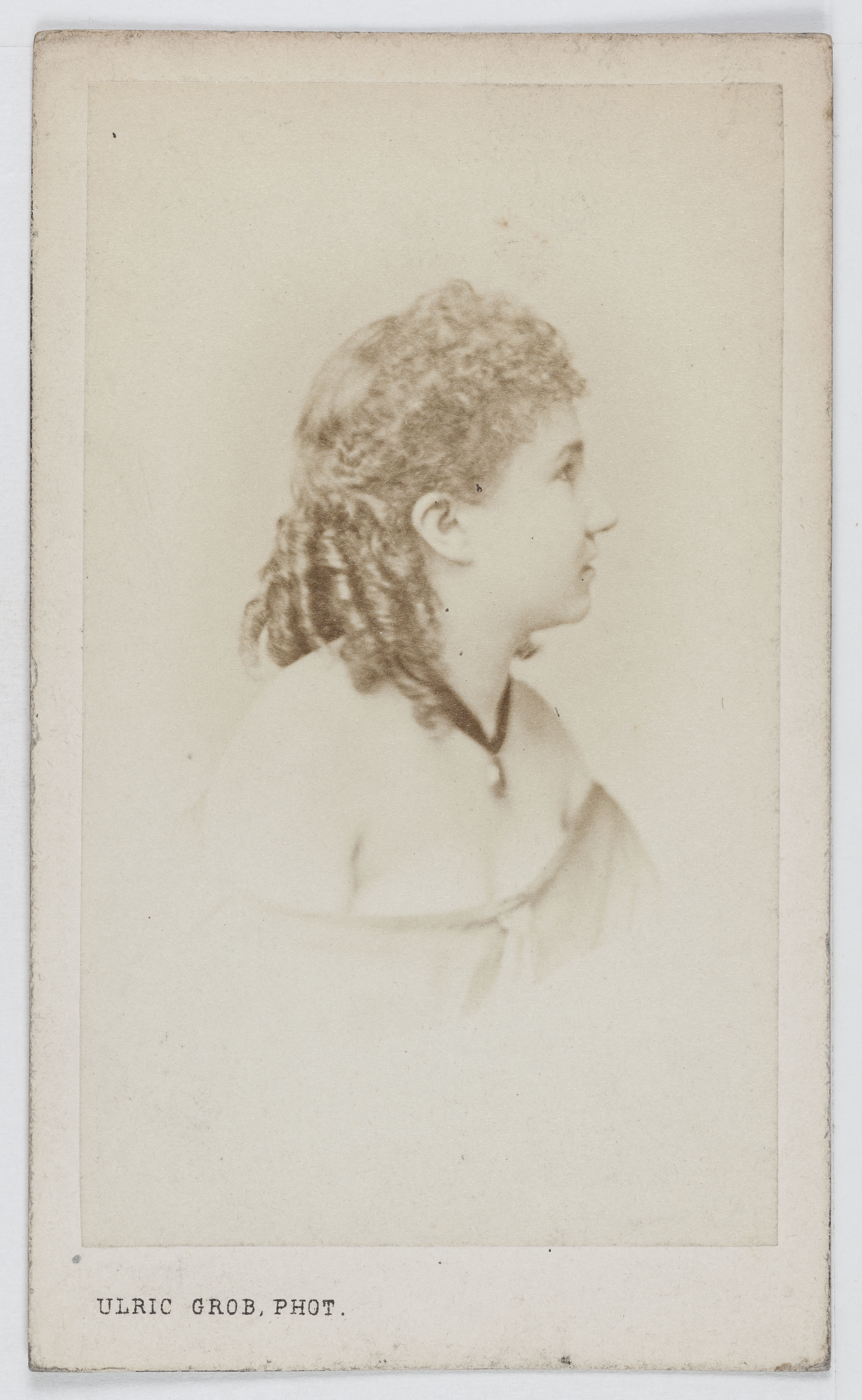 Ulric Grob, Portrait de Tcheberlé, actrice.