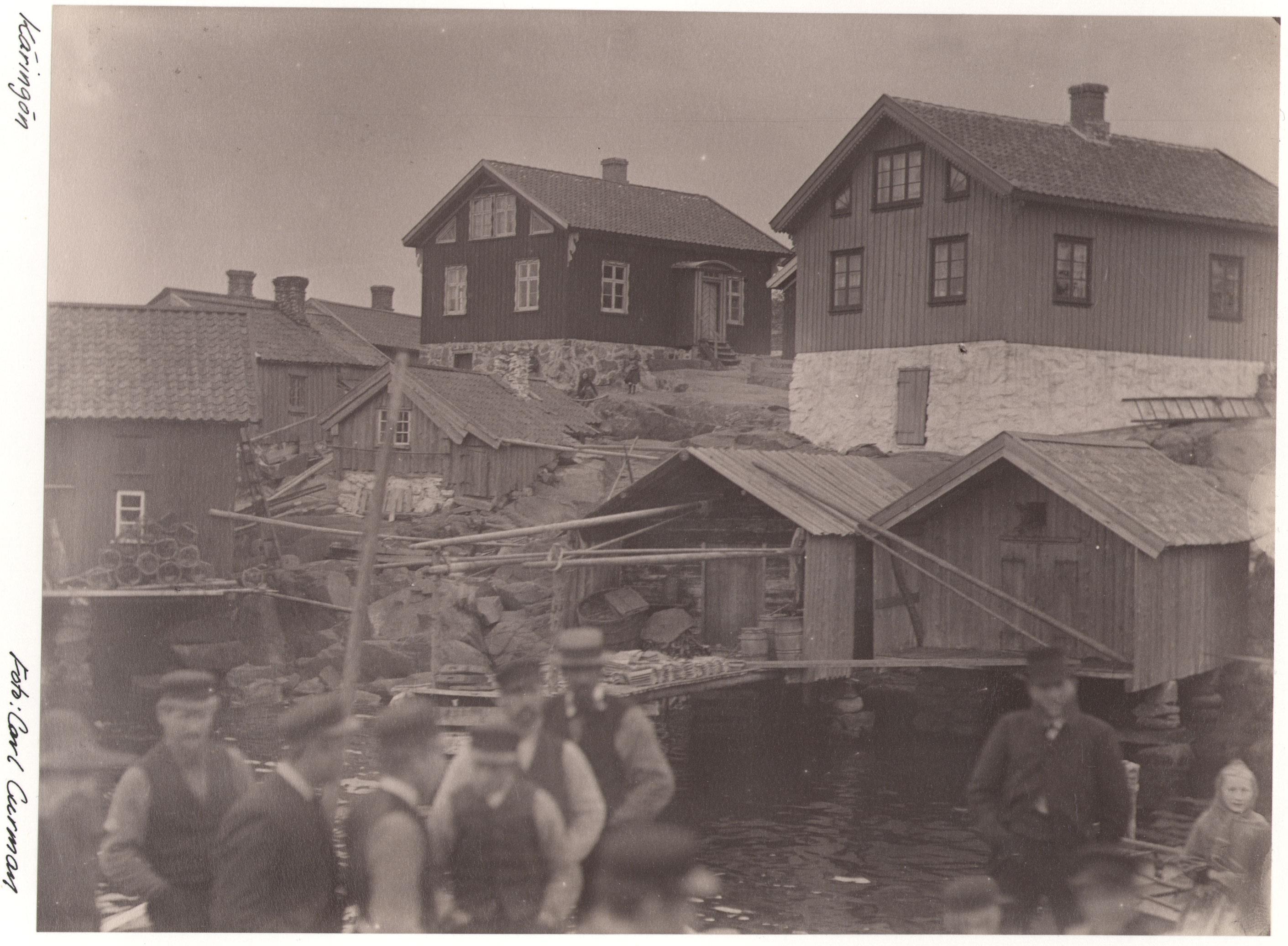 Carl Curman, Käringön