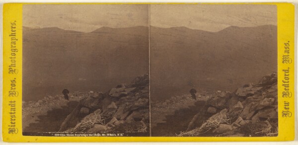 Edward Bierstadt, Glen House from above the Ledge, Mt. Wash'n, N.H.