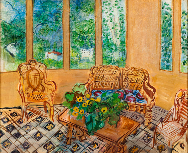 Raoul Dufy, Jardin d'hiver à Vernet-les-Bains