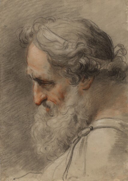 Gaetano Gandolfi, The Head of King Priam in Profile