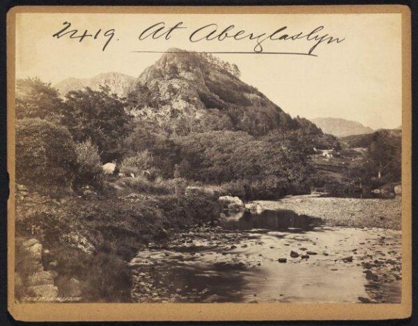 Francis Frith, At Aberglaslyn