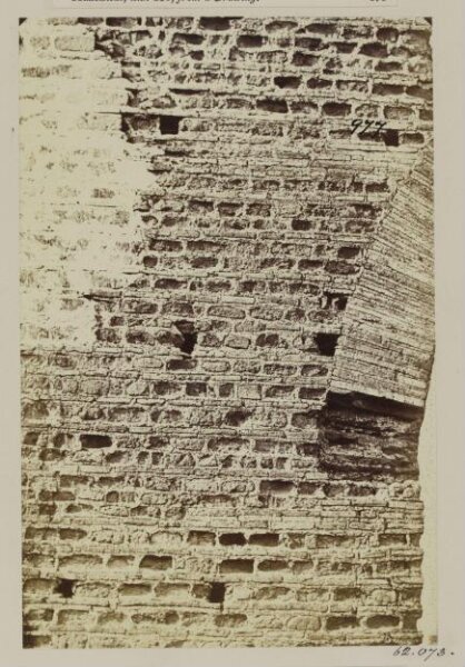 Parker, John Henry, Construction in Brick of the fourth century in the Circus of Maxentius, A.D. 310.