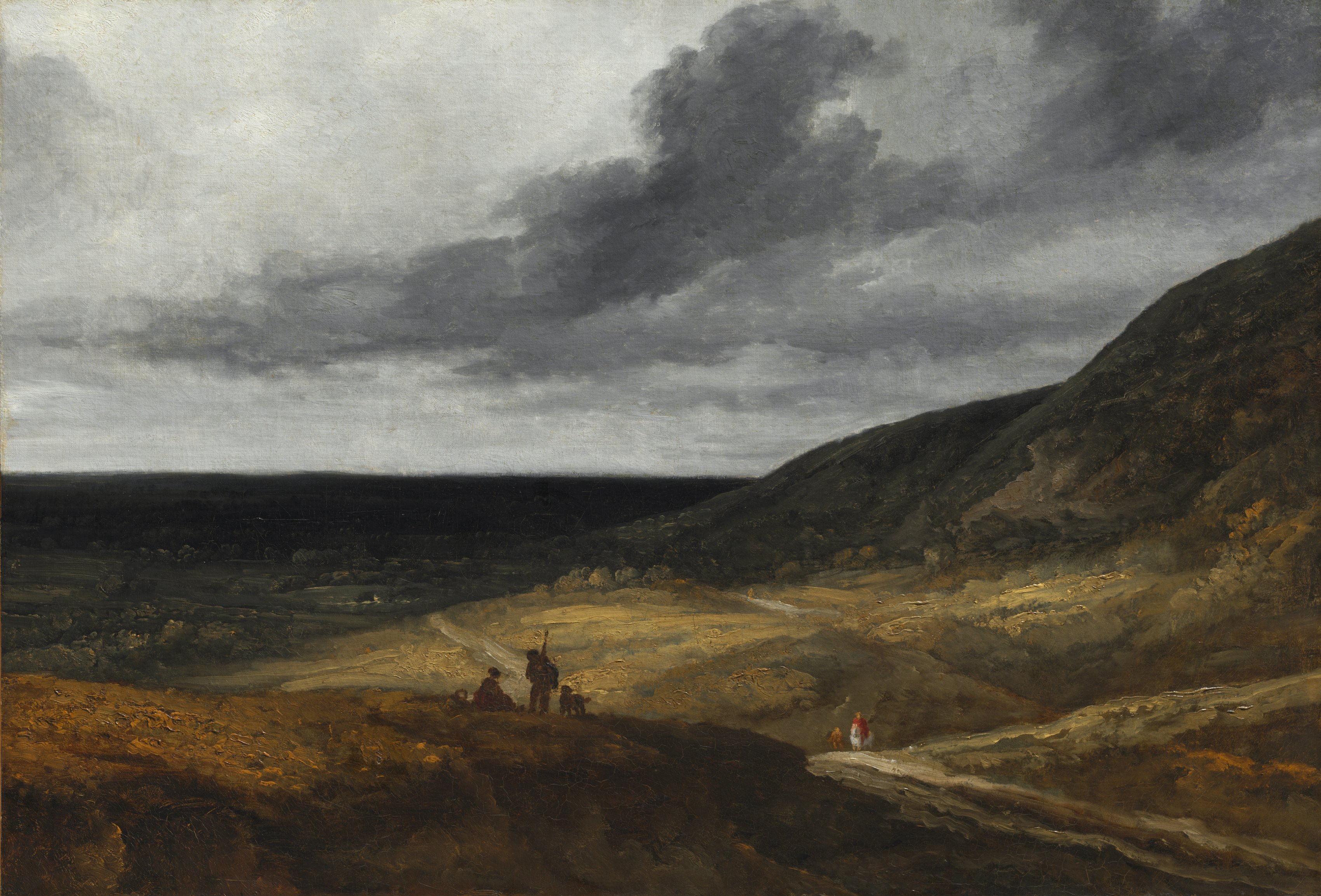Georges Michel, Landscape Near Paris