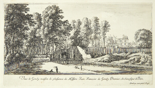 Herman van Swanevelt, Udsigt mod Château de Saint-Cloud