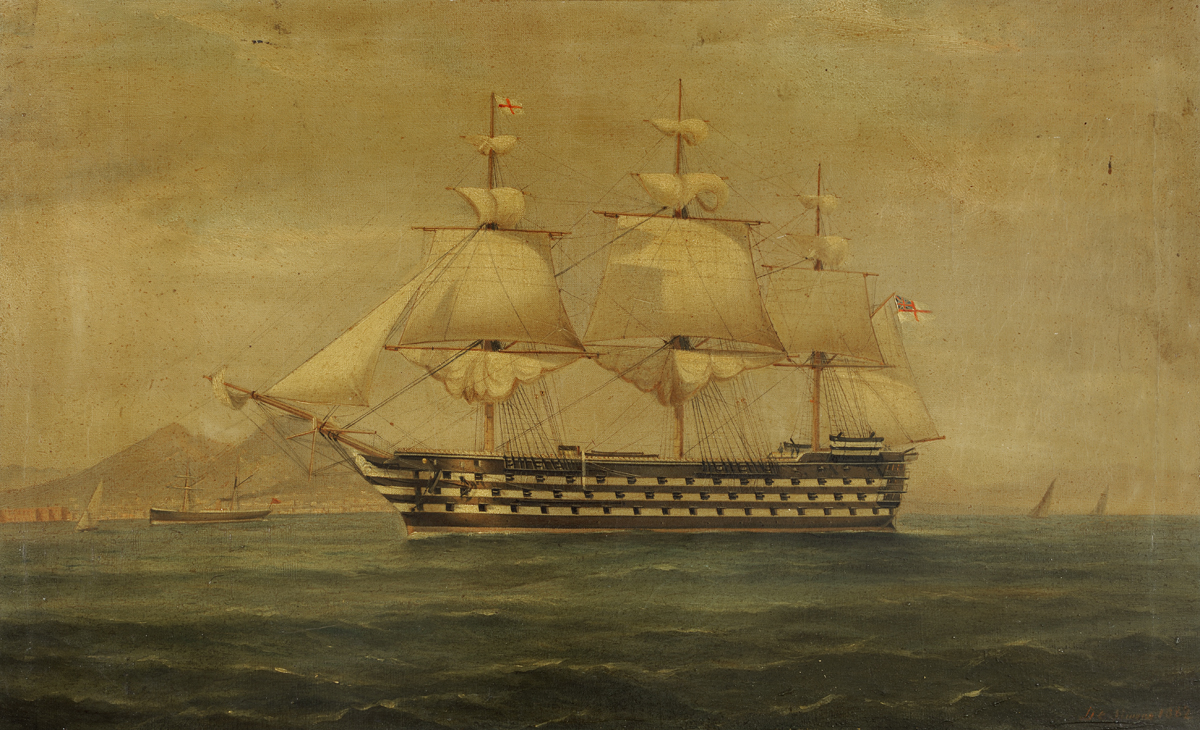 Antonio de Simone the Elder, HMS Victoria