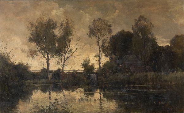 Théophile de Bock, Evening
