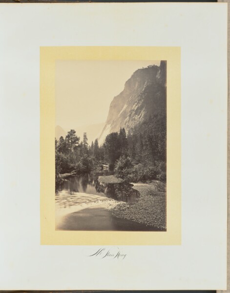 Carleton Watkins, Mt. Starr King.
