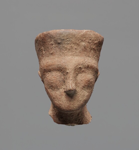 Unknown, Head from a Female Figurine