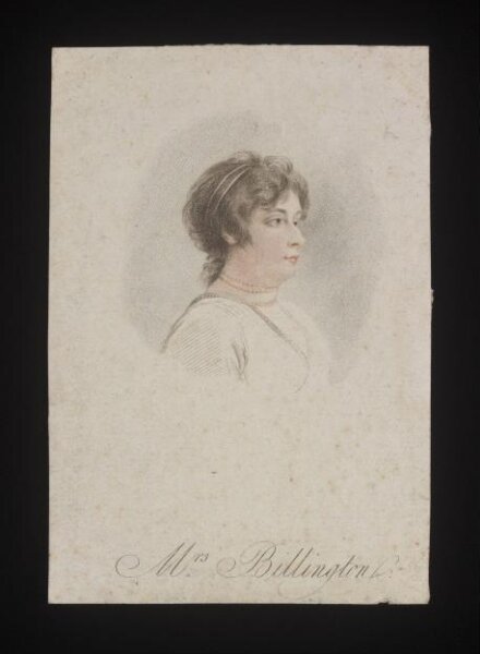 Unknown, Mrs Billington
