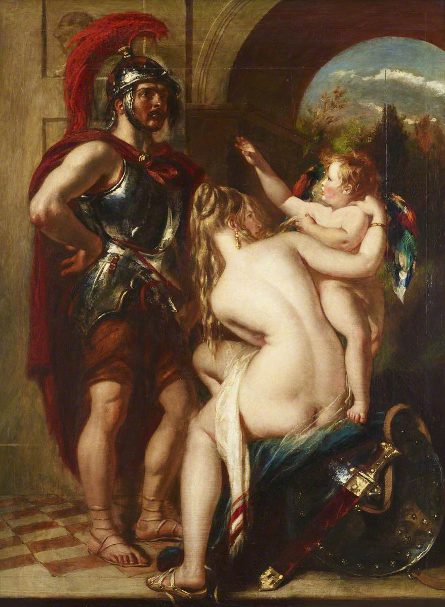 William Etty, Mars, Venus and Cupid