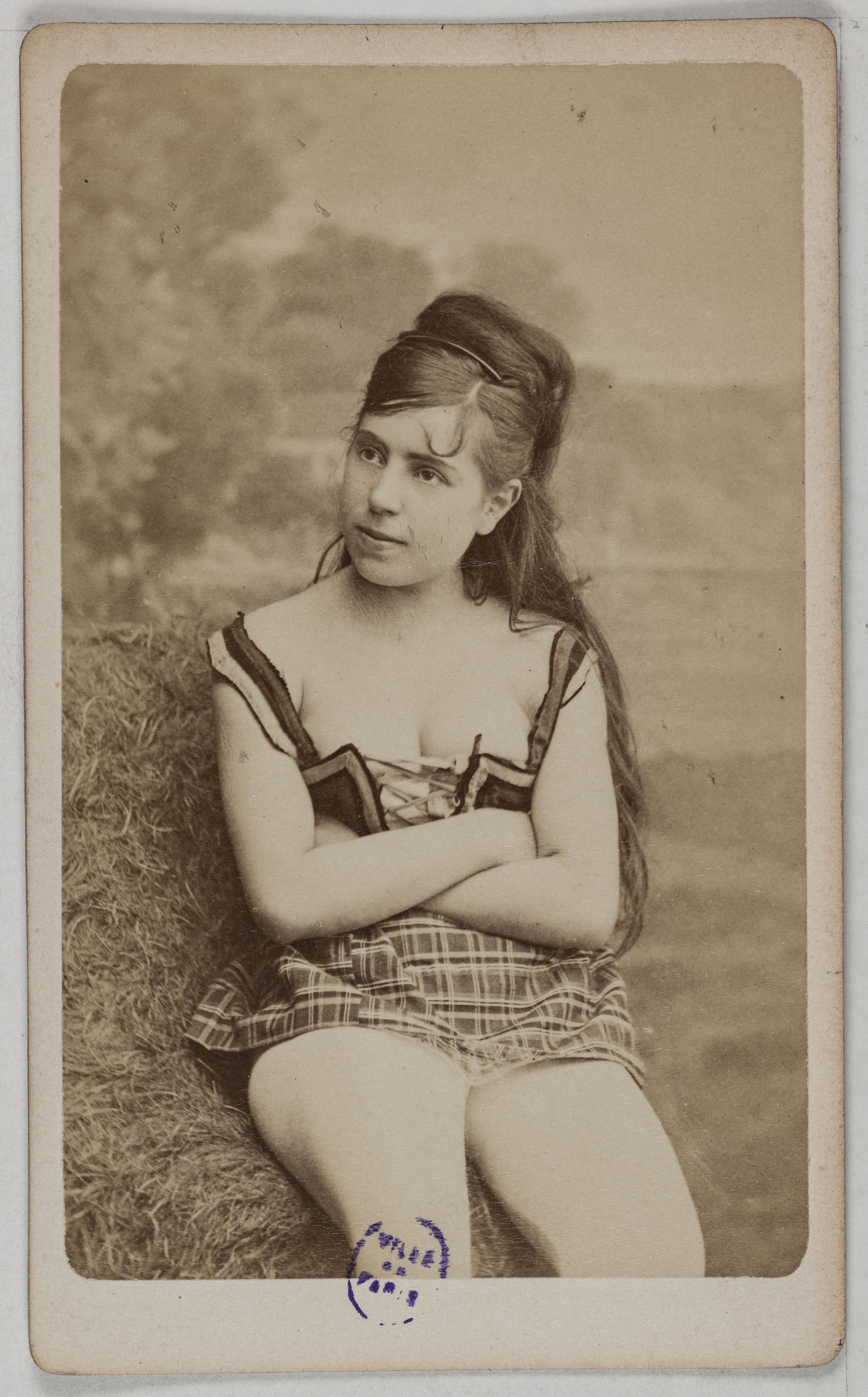 Anonyme, Portrait de Juliette (actrice aux Folies Marigny et au théâtre des Délassements comiques)