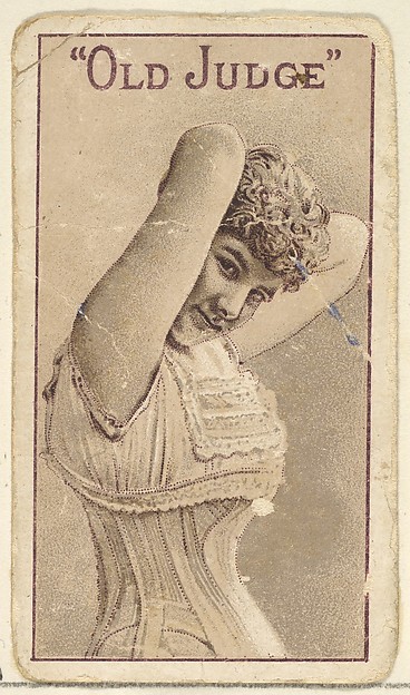 Goodwin & Company, Actress from the Old Judge series (N167) for Old Judge Cigarettes