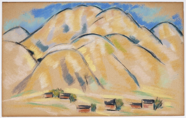 Marsden Hartley, New Mexico Hills