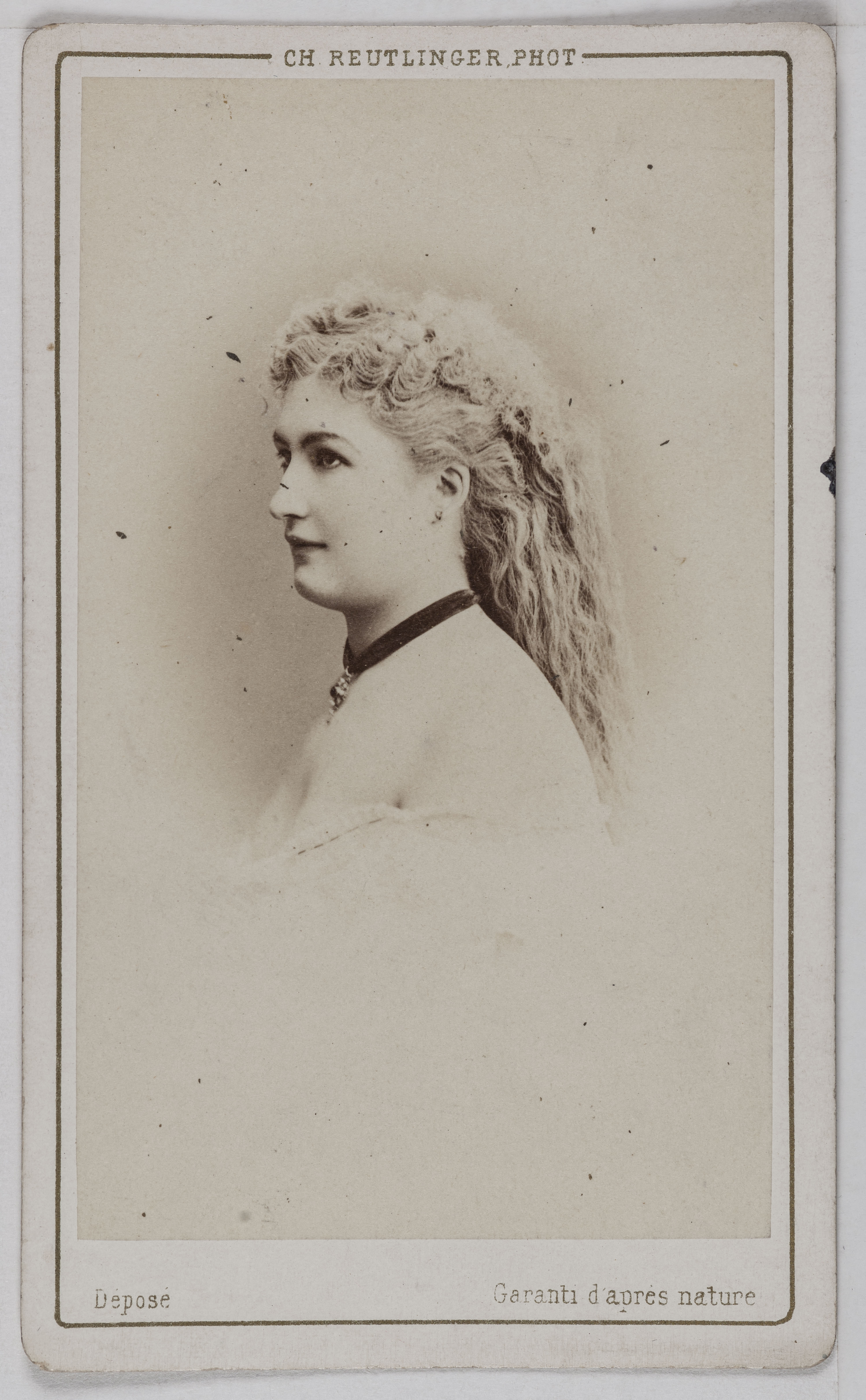 Charles Reutlinger, Portrait de Mariani, (actrice)