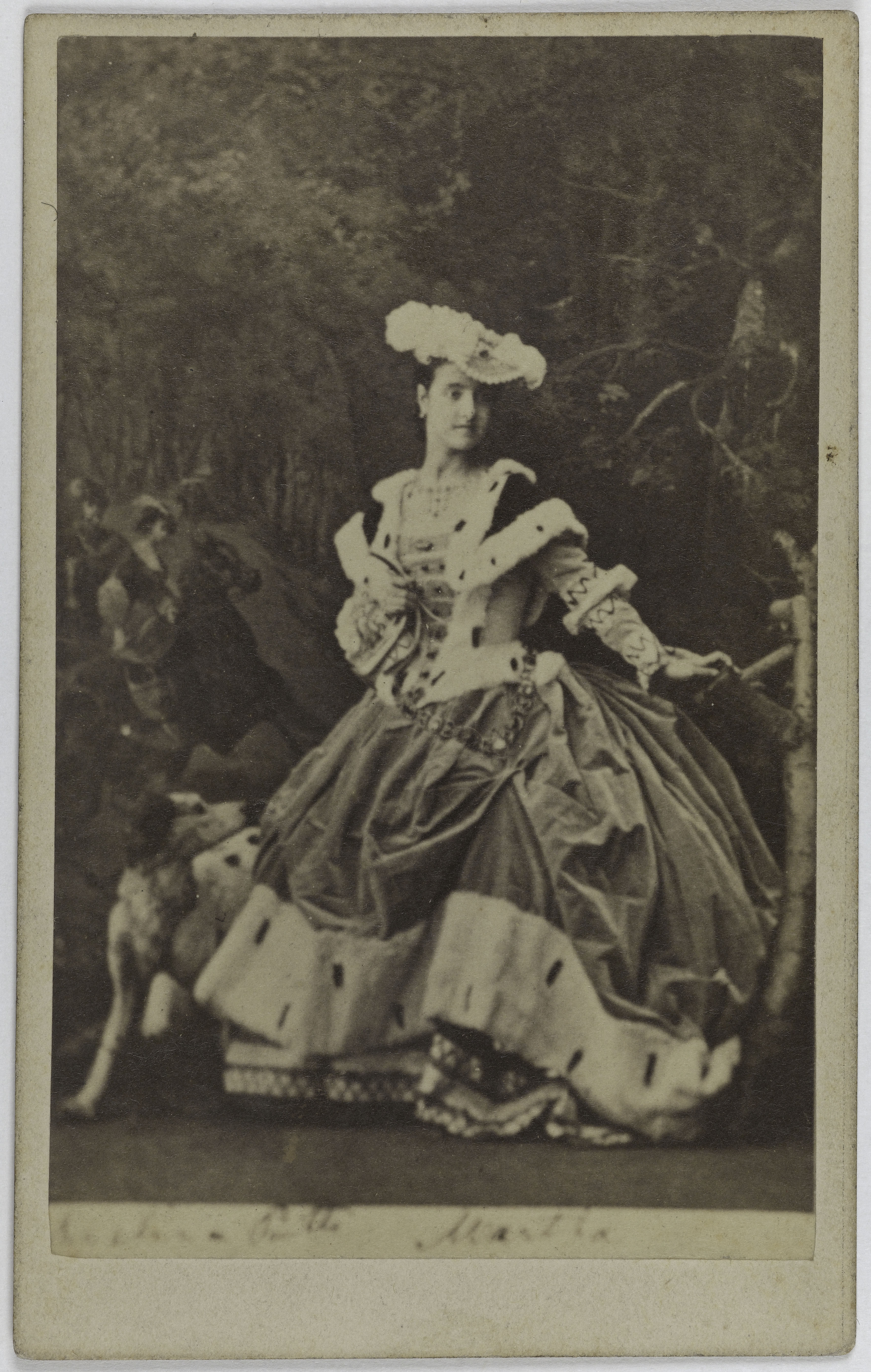 Anonyme, Portrait de Patti Adelina, (Adela-Juana-Maria, dite), (1843-1919), (chanteuse lyrique)