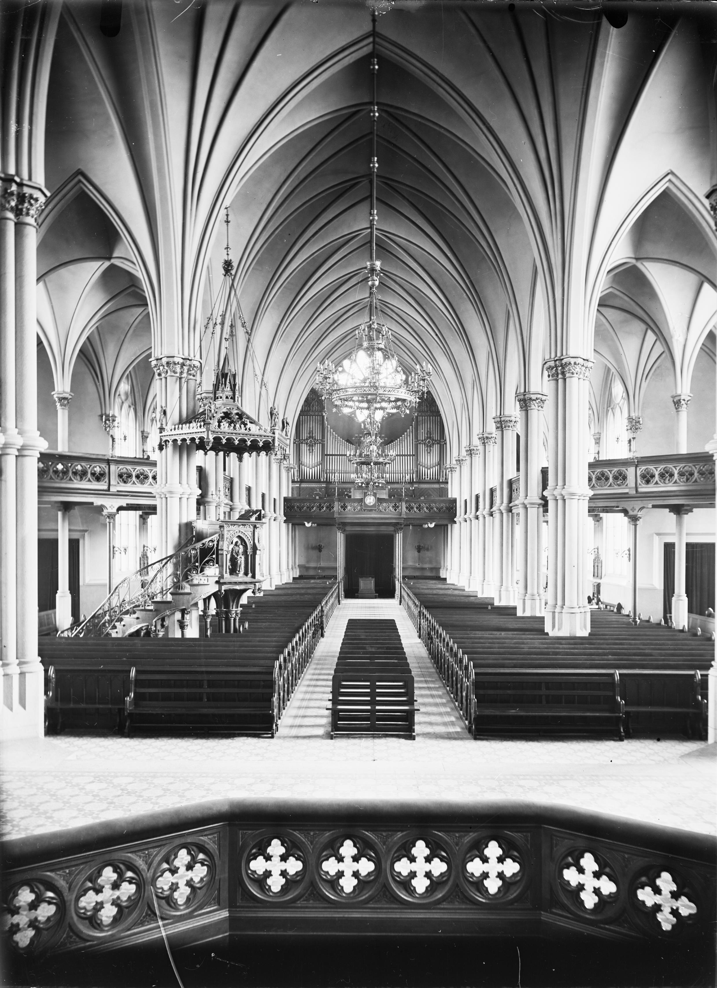 Axel Forssén, Oscar Fredriks kyrka