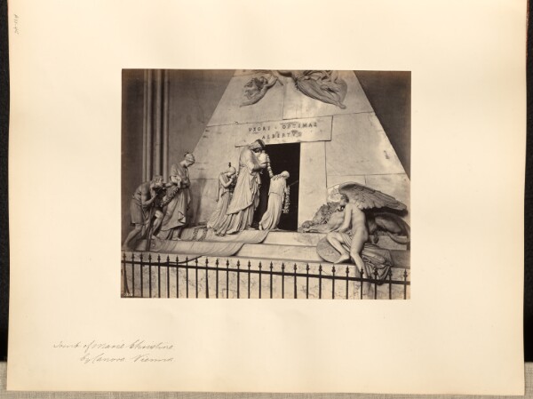 Francis Frith, Tomb of Marie Christine by Canova, Vienna