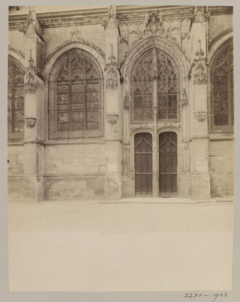 Atget, Jean-Eugène-Auguste, Doorway, Church, Montmorency, France