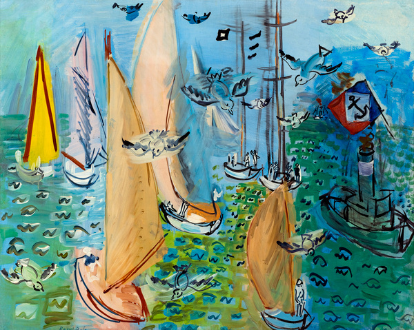 Raoul Dufy, Régates aux mouettes