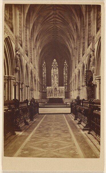Unknown, Lichfield Cathedral. The Choir Inside The Screen.