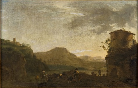 Jan Asselijn, Mountain - landscape