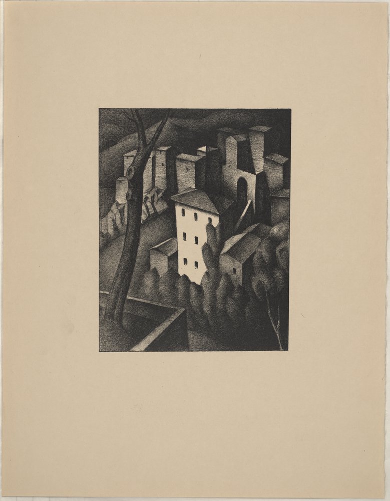 Alexander Kanoldt, Olevano