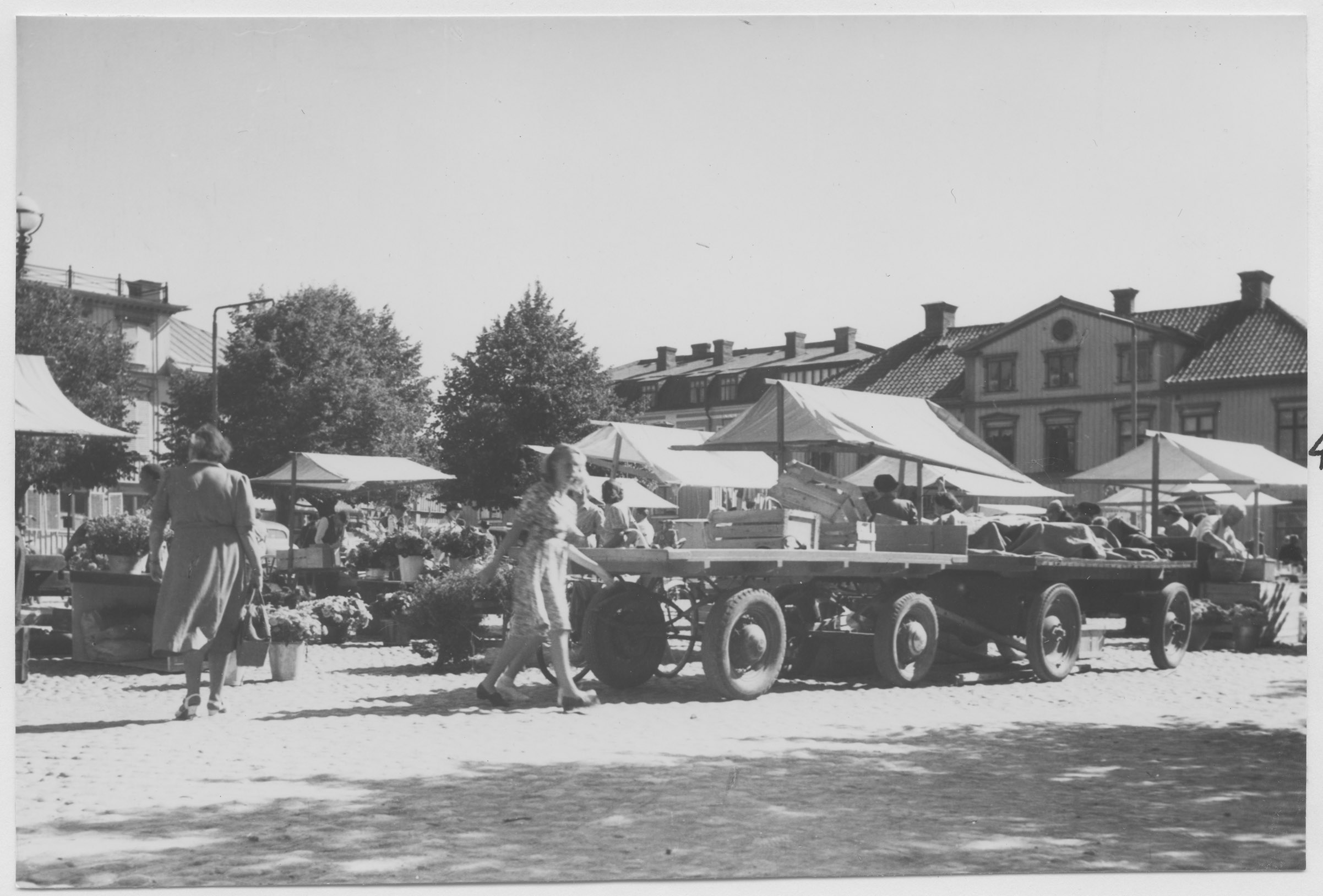 Mårten Sjöbeck, Enköping, Stortorget