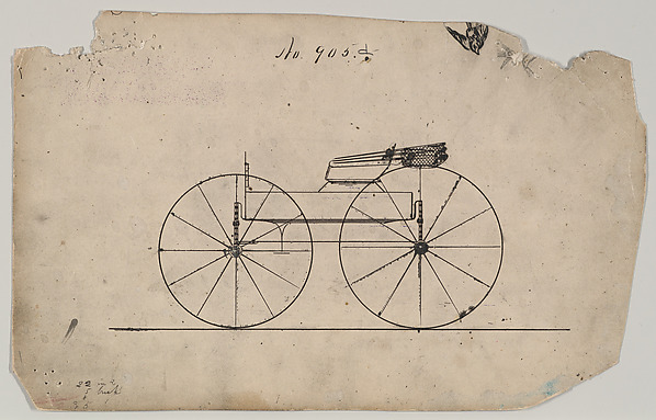 Brewster & Co., Design for Wagon, no. 905d