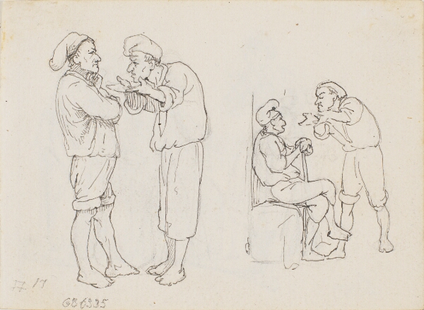 Wilhelm Marstrand, Italienske fiskere i samtale