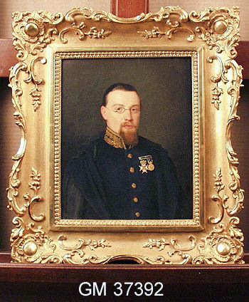 Geskel Saloman, bilder, tavla, porträttmålning