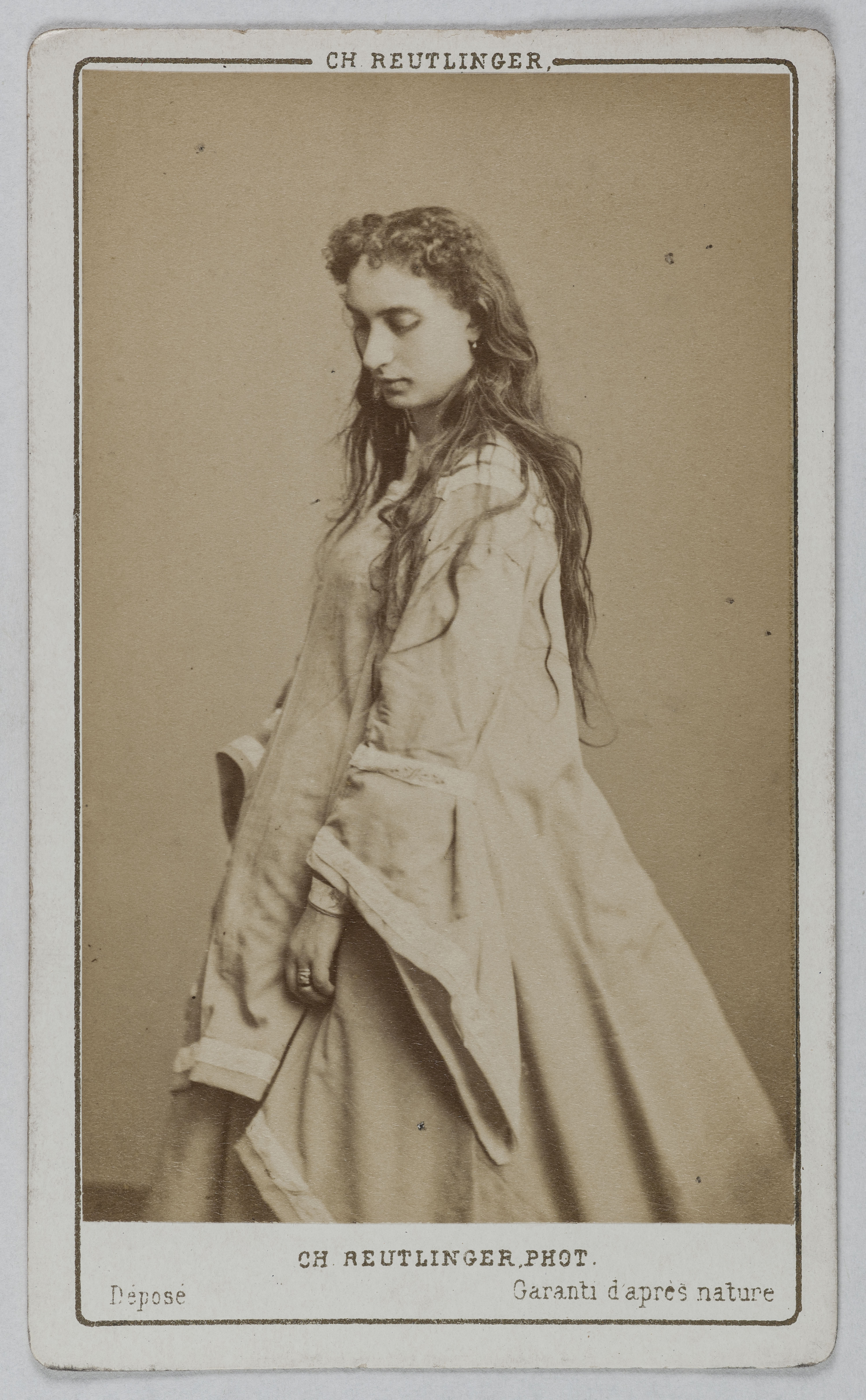 Charles Reutlinger, Portrait de Feliciani, (actrice)