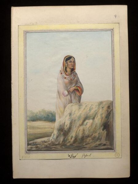 Unknown, An album containing fifty-three drawings depicting occupations.