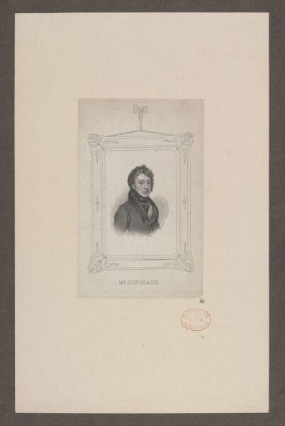 Unknown, Mr. Sinclair