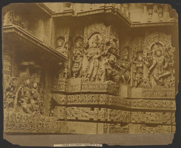 Capt. Linnaeus Tripe, Hullabede - Temple of Siva, Sculptures