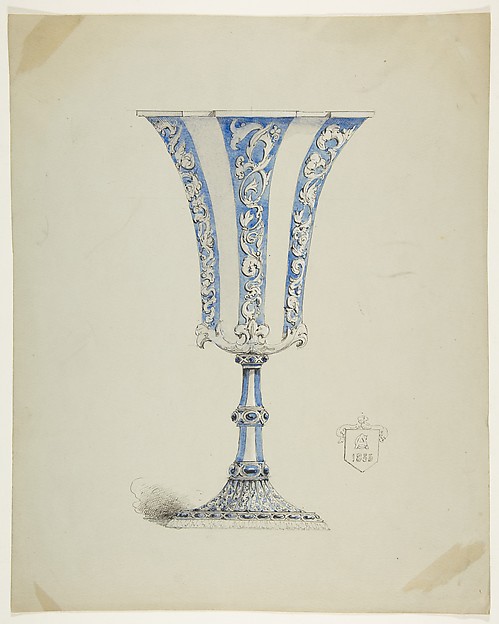Anonymous, French, 19th century, Design for a Chalice