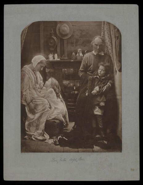 Cameron, Julia Margaret, 'Three Fishers went sailing out into the West'