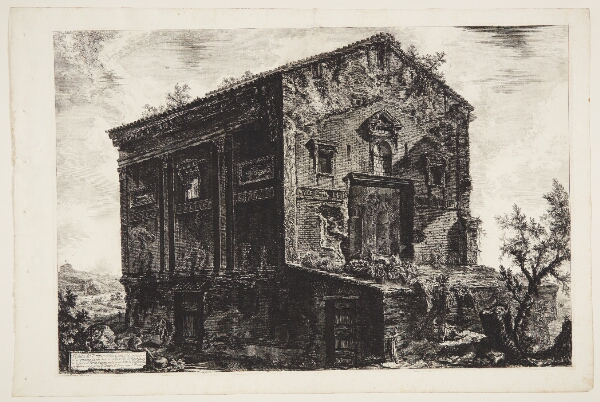 Giovanni Battista Piranesi, Camenaes grav eller tempel