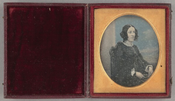 Unknown, [Portrait of a Seated Woman]