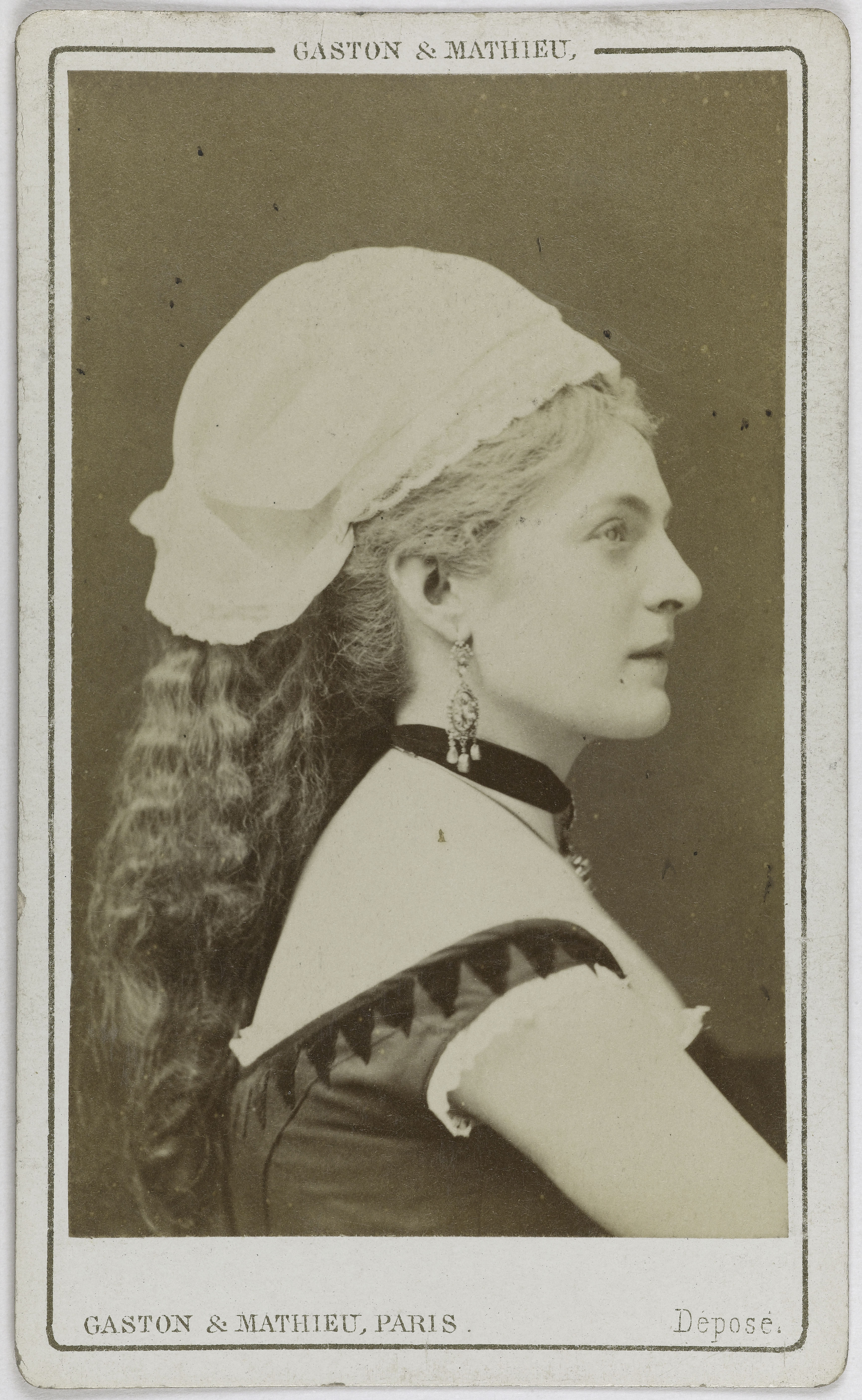 Mathieu & Cie Gaston, Portrait de Pretty Anita, (actrice)