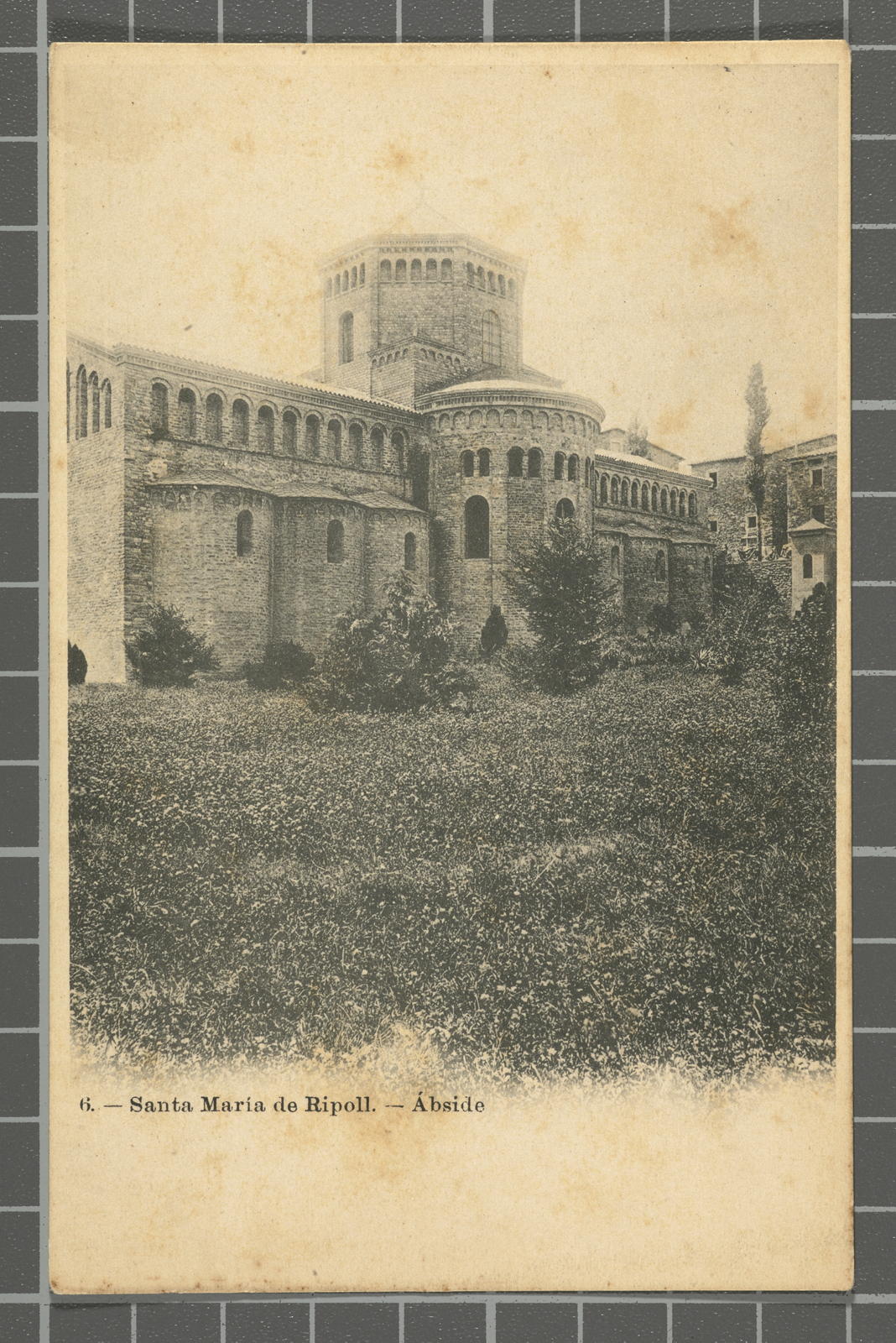 Desconegut, 6. - Santa María de Ripoll. - Ábside
